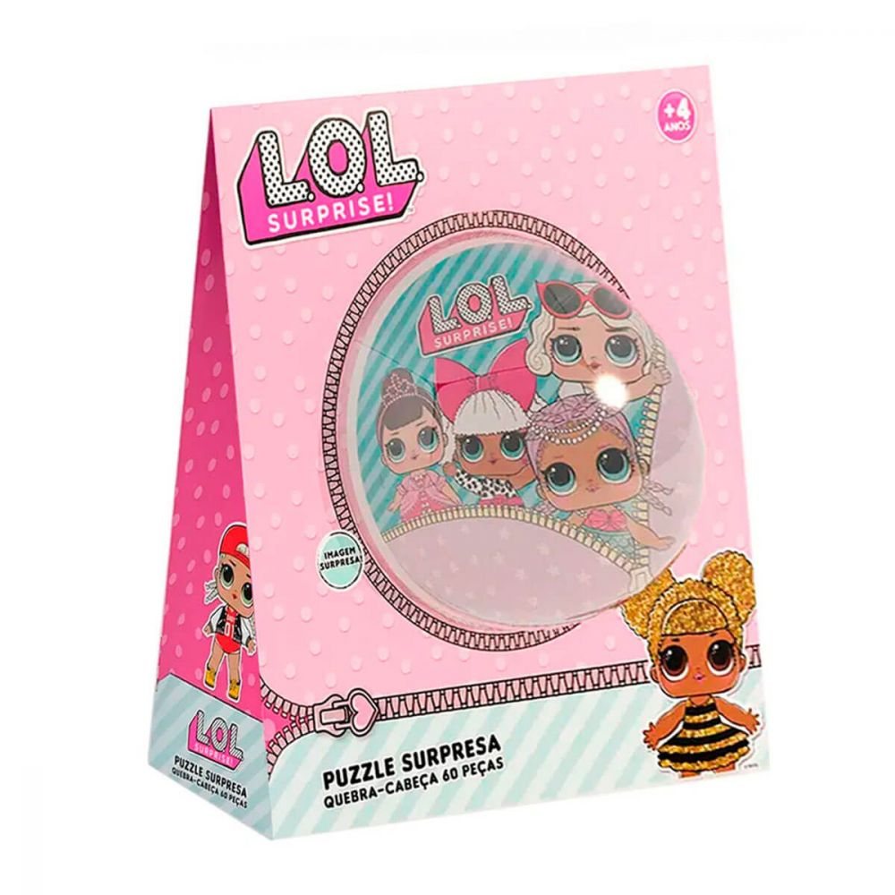 QUEBRA CABEÇA LOL SURPRISE PUZZLE - 60 PEÇAS