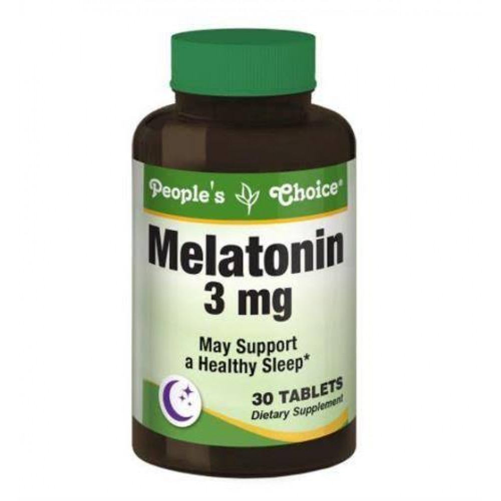 Melatonin 3mg - People's Choice - 30 tablets