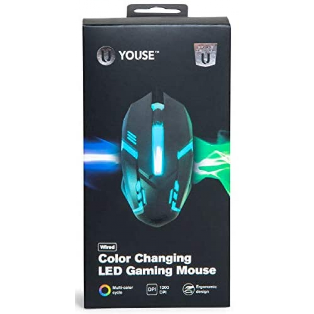 MOUSE GAMER U-YOUSE COM LED