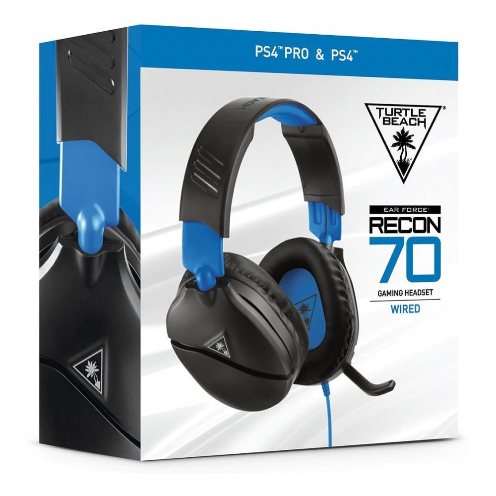 Headset Recon 70 Black Para PS4 /  XBOX  / NINTENDO SWITCH /  MOBILE