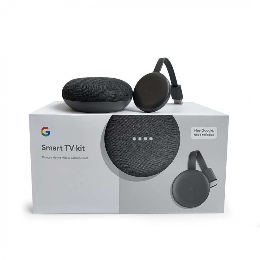 Smart TV Kit - Google Home Mini & Chromecast