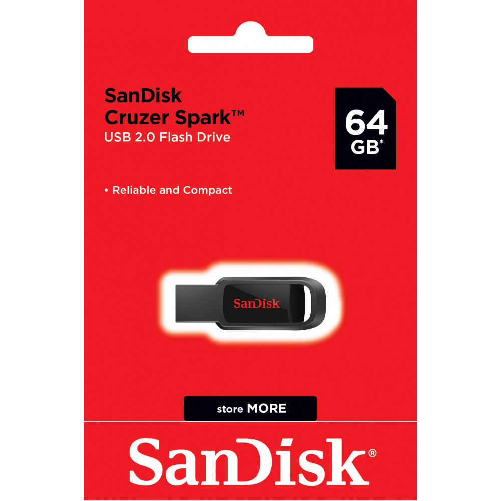 Pendrive 64GB Cruzer Spark - Sandisk