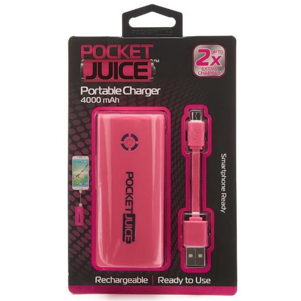 POWER BANK POCKET JUICE - 4000MAH