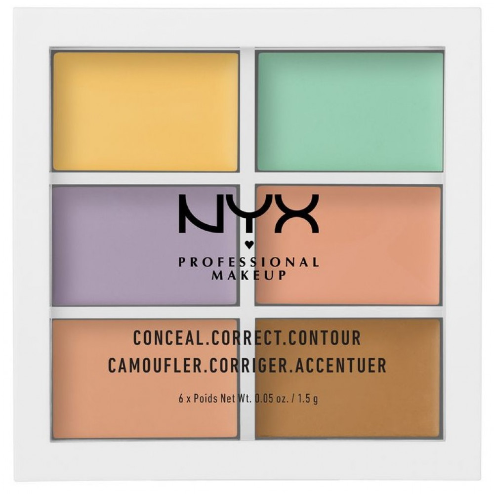 Paleta de Corretivos Nyx Color Correcting Concealer