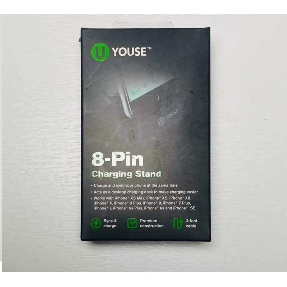 CARREGADOR DE MESA U-YOUSE 8-PIN 