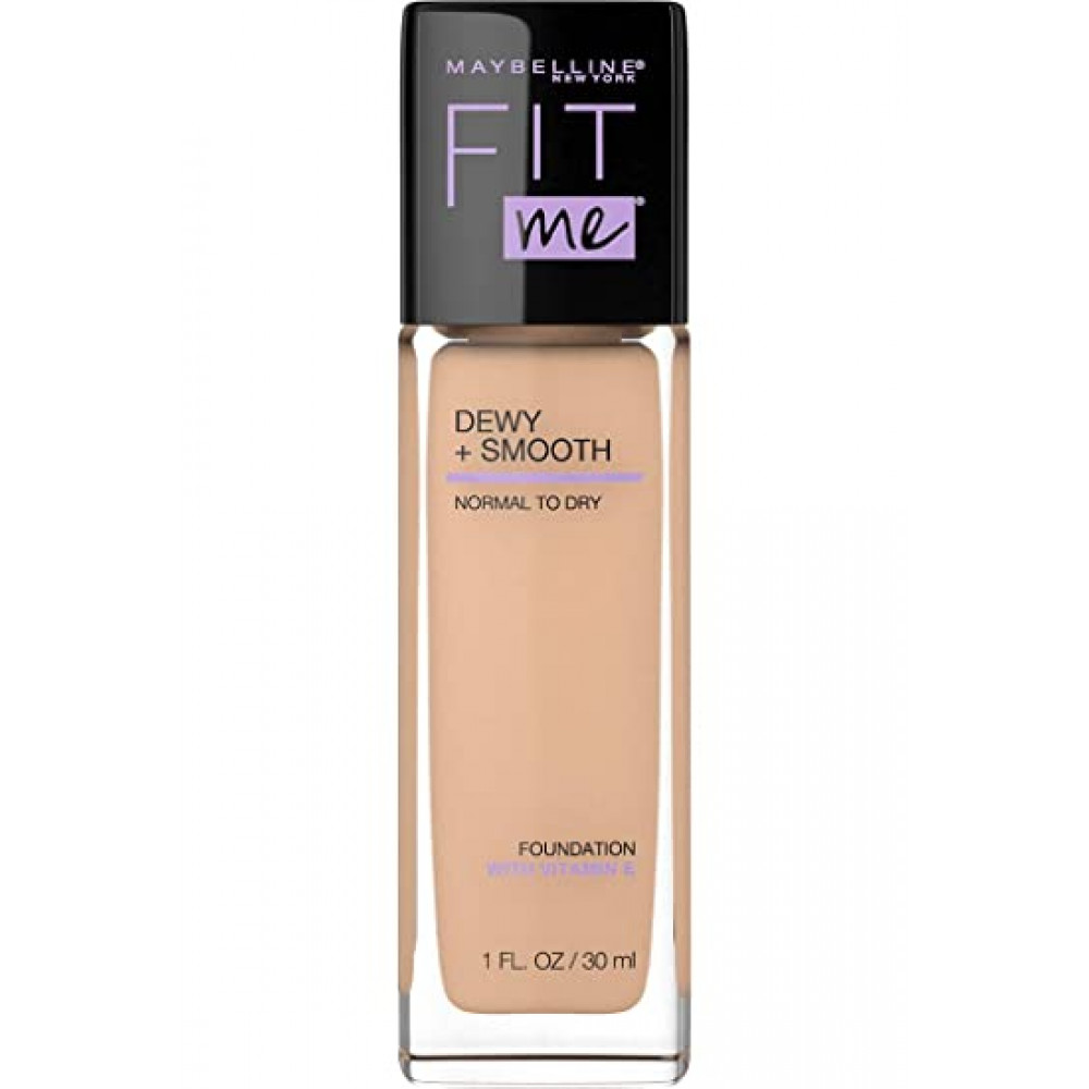 Base Maybelline Fit Me Hydrate + Smooth - #125 Nude Beige