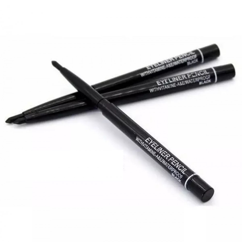 LÁPIS DE OLHO RETRÁTIL  EYELINER PENCIL BLACK