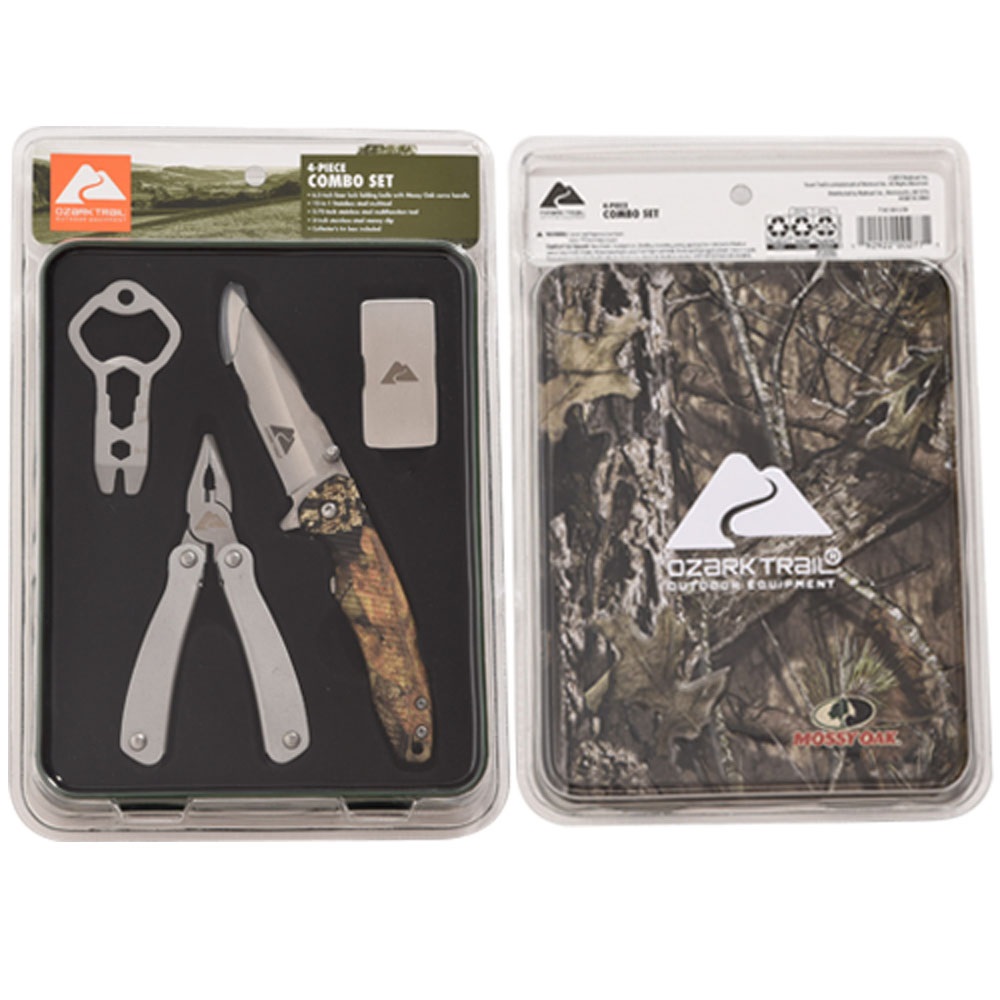 KIT CANIVETE E ACESSÓRIOS OZARK TRAIL