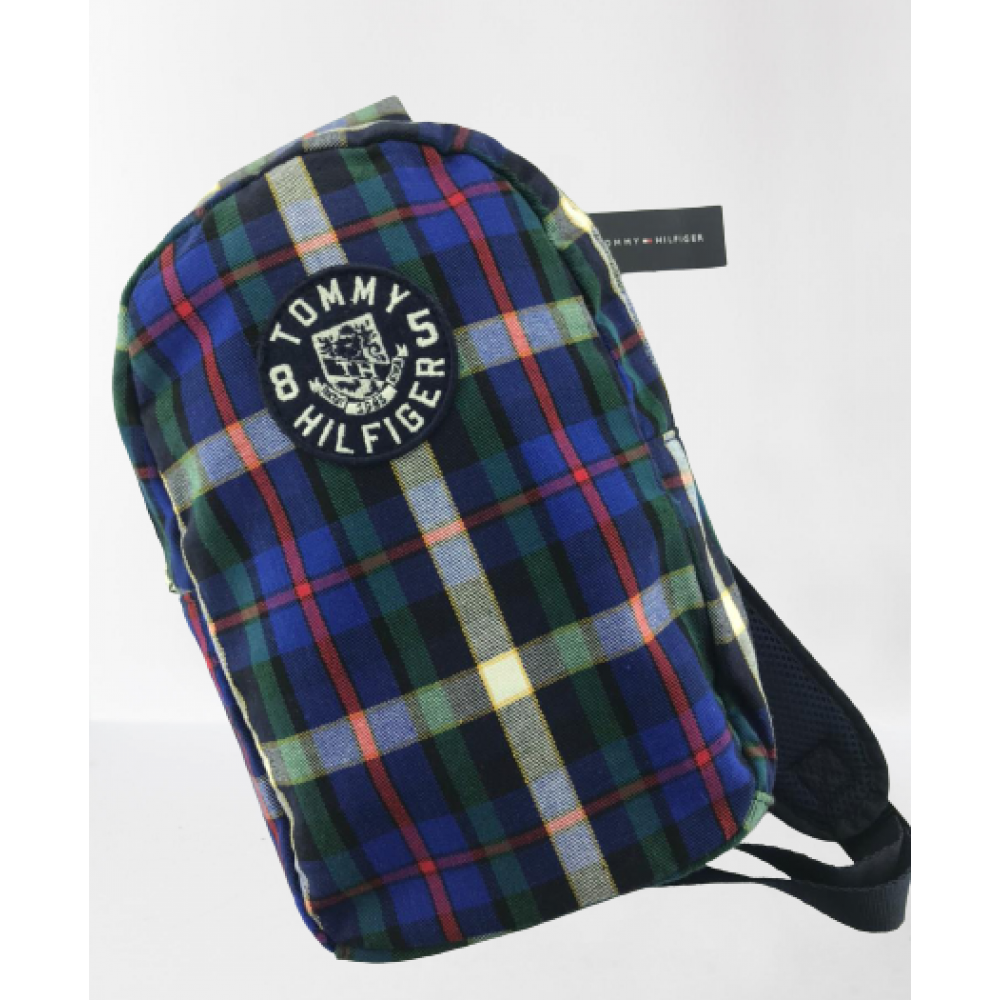 MINI MOCHILA TOMMY HILFIGER XADREZ