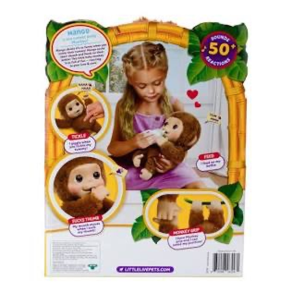Little Live Pets Pelúcia My Baby Macaquinho Fun F0173-0