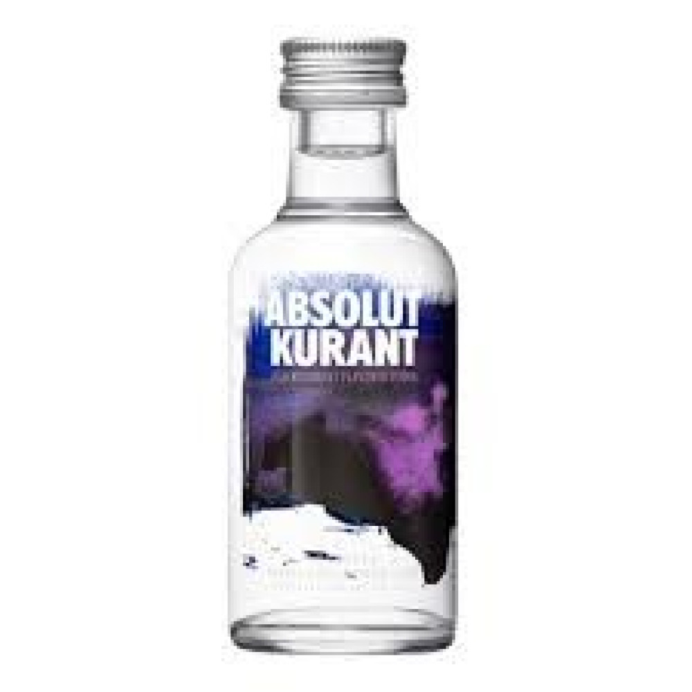 Miniatura Absolut kurant 50ml