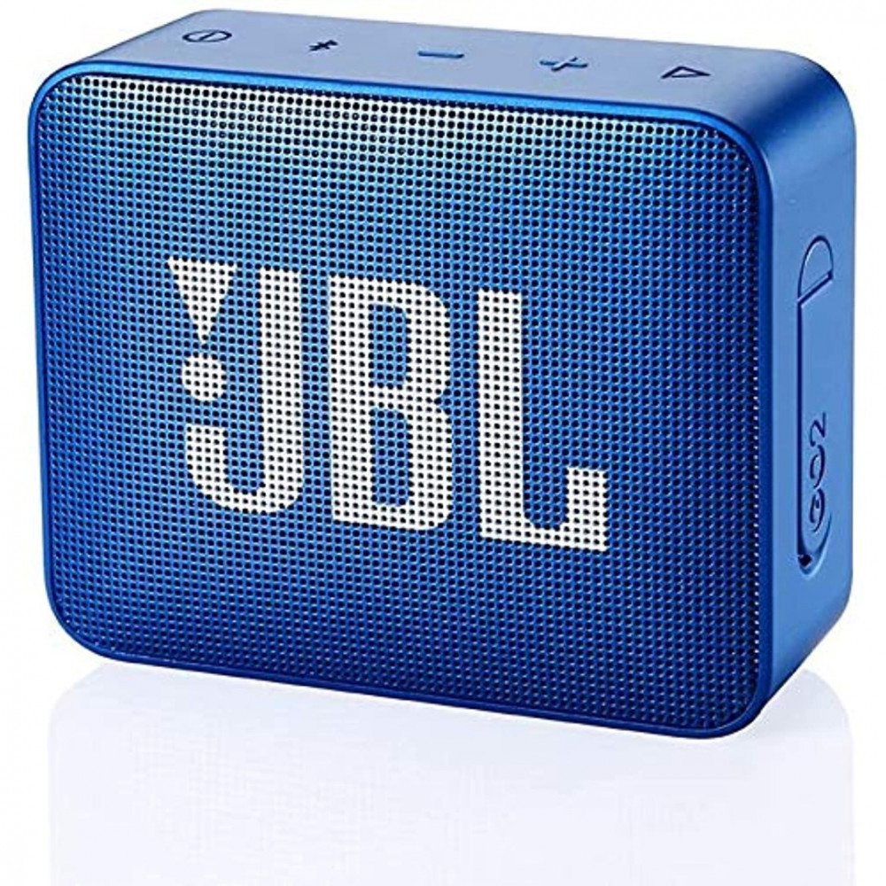 JBL GO2 Waterproof Ultra Portable Bluetooth Speakers  (Blue) 1-Pack