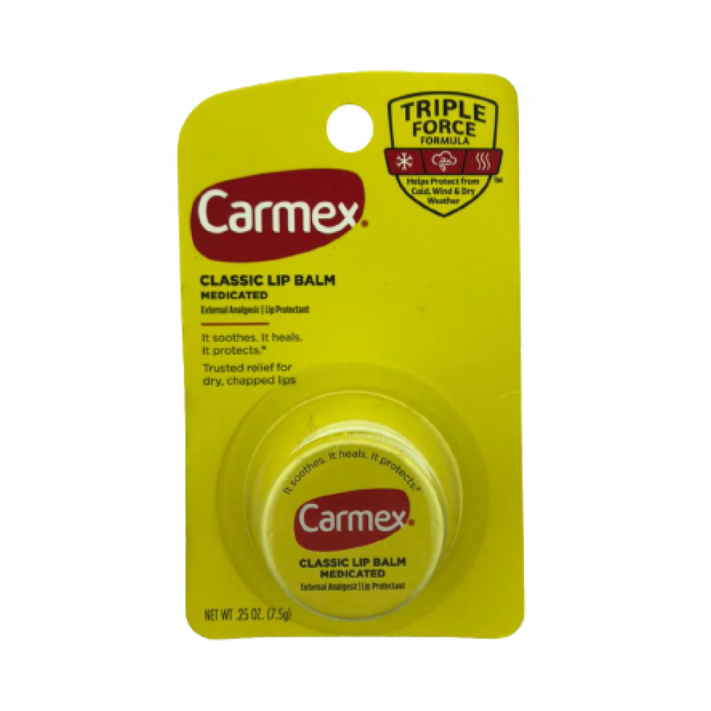 CARMEX LIP BALM CLASSIC MEDICATED - 7,5G