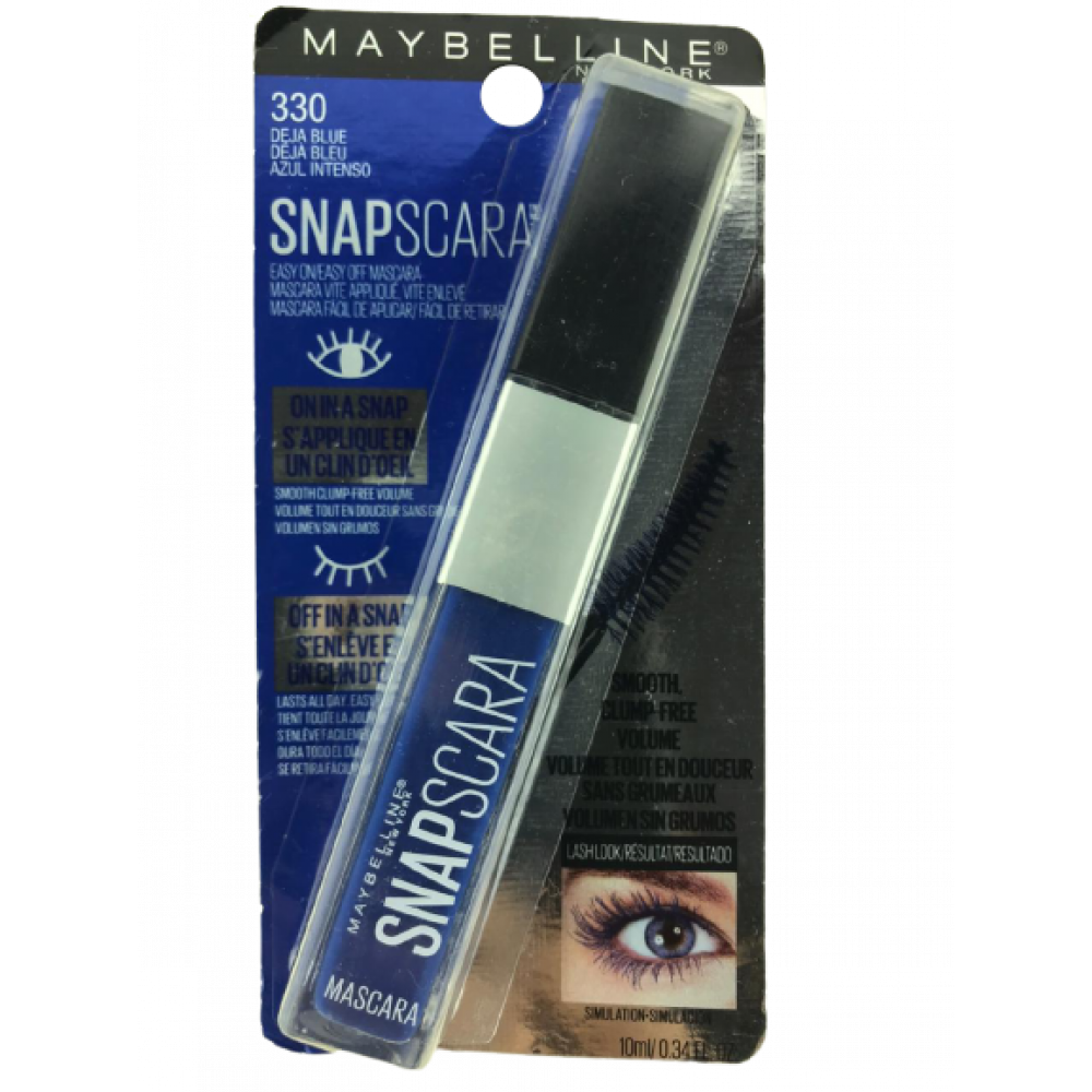 Maybelline New York Snapscara Washable Mascara 330 DEJA BLUE