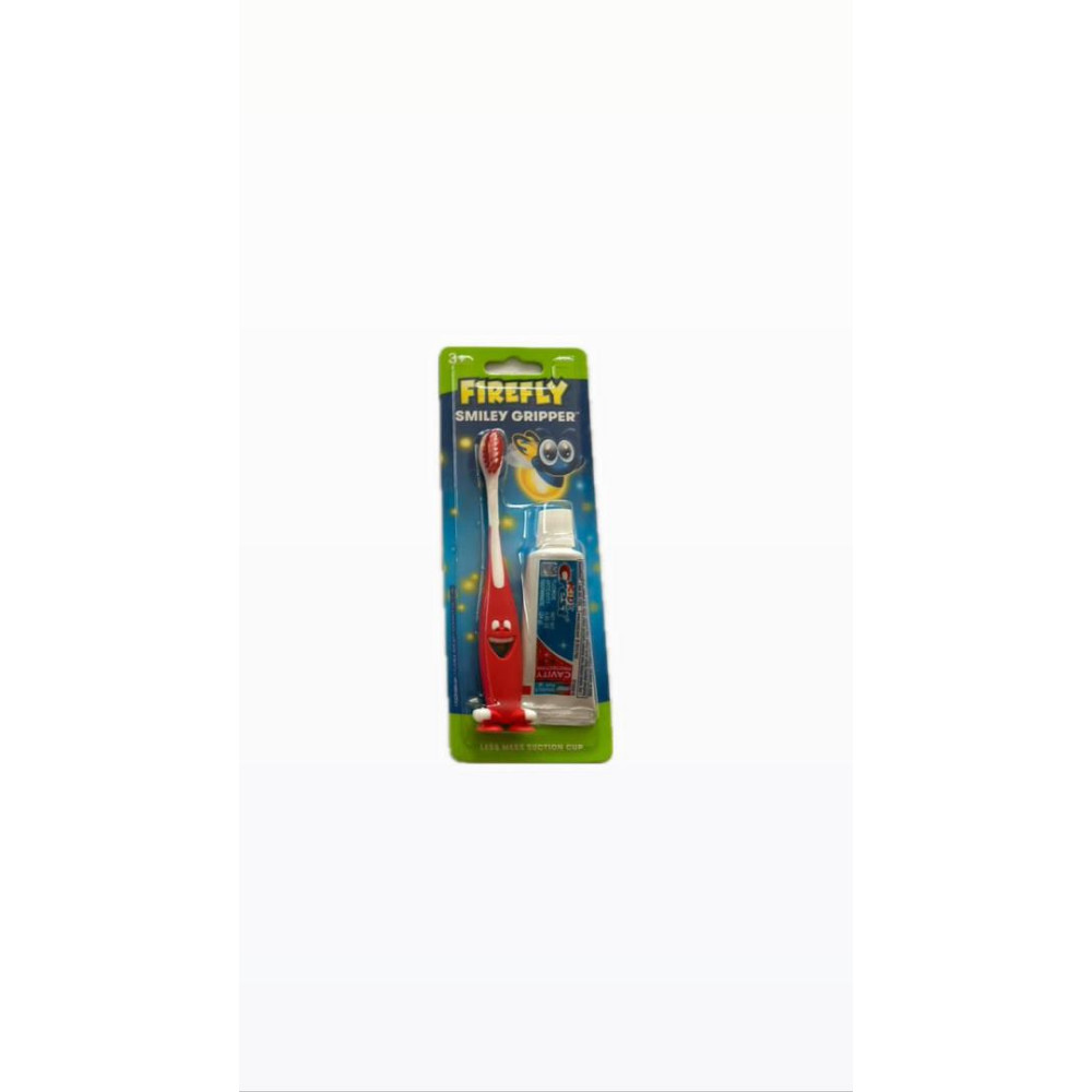 Kit  Escova de dentes com pasta de dente Kid's Crest -1 conjunto (cor varia)