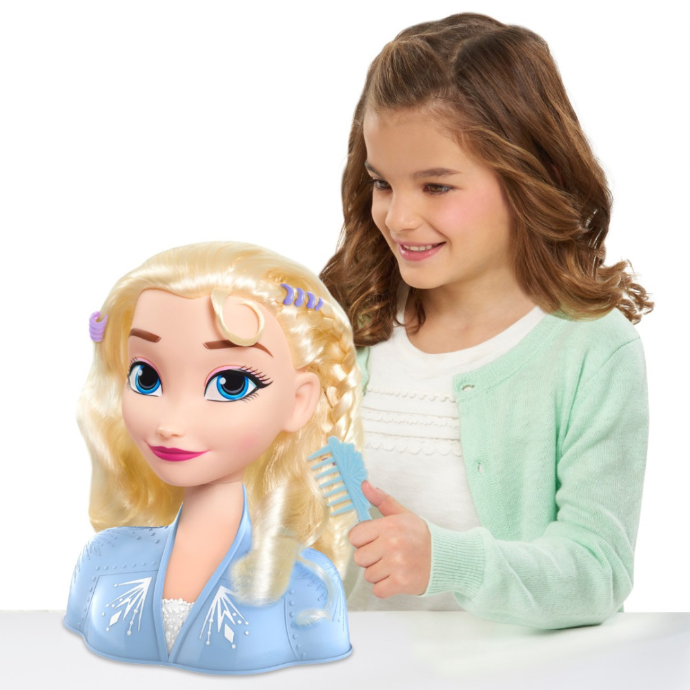 Disney Frozen 2 Elsa Styling Head, 17 peças