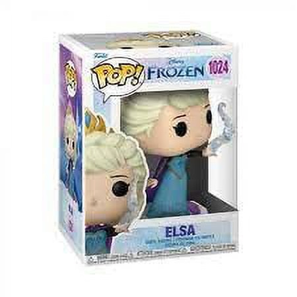 Funko POP Disney: Ultimate Princess - Elsa Funko Vinyl Figure (Bundled with Compatible Box Protector Case)