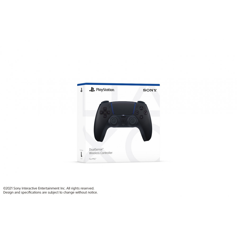 Controle - PlayStation SONY 3006392 PS5 WIRELESS DUALSENSE CONTROLLER - MIDNIGHT BLACK