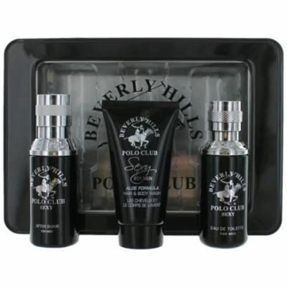 Beverly Hills Polo Club, mini conjunto de presente de 3 peças para homens