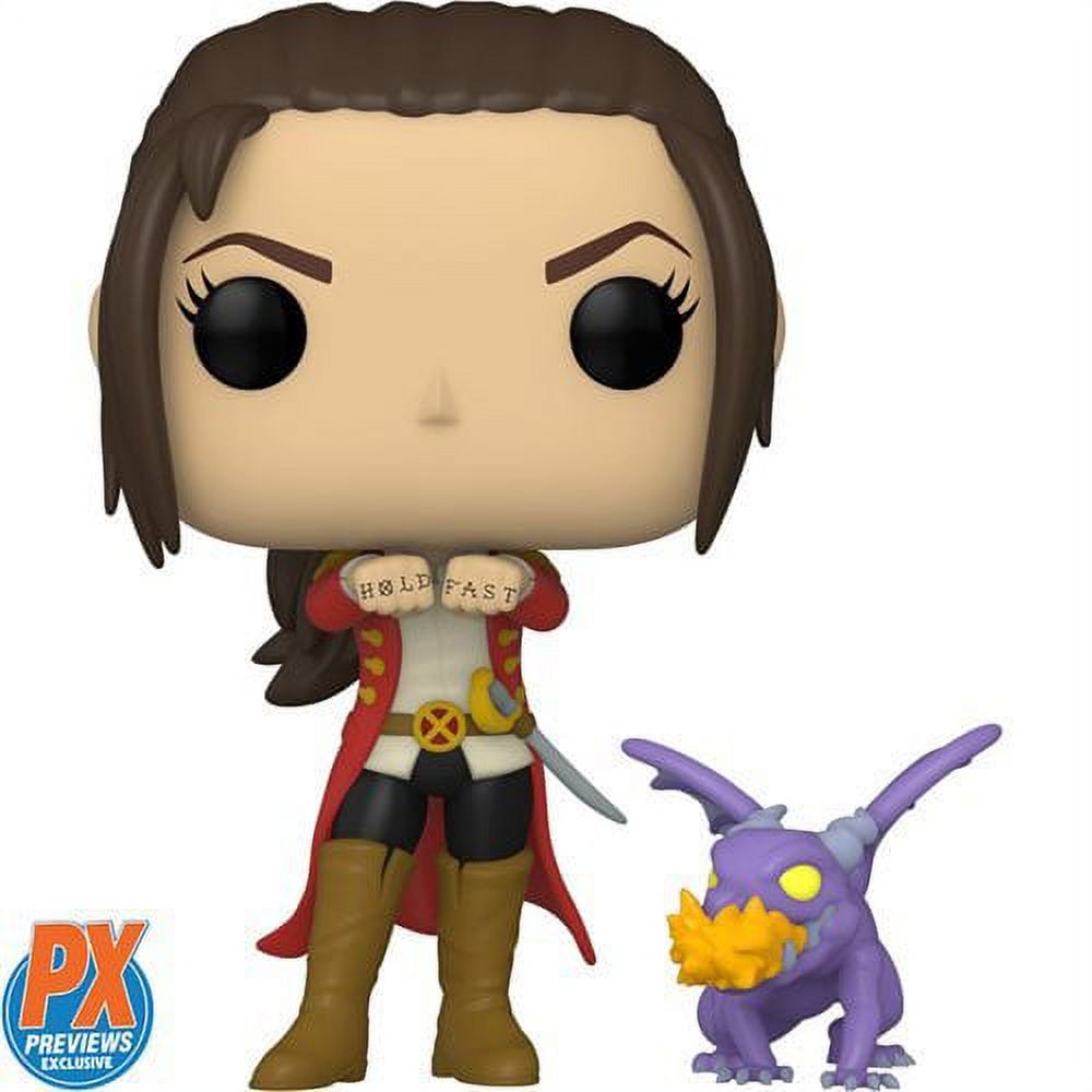 Funko Pop! X-Men Kate Pryde com Lockheed Pop! Figura de vinil e Buddy #952