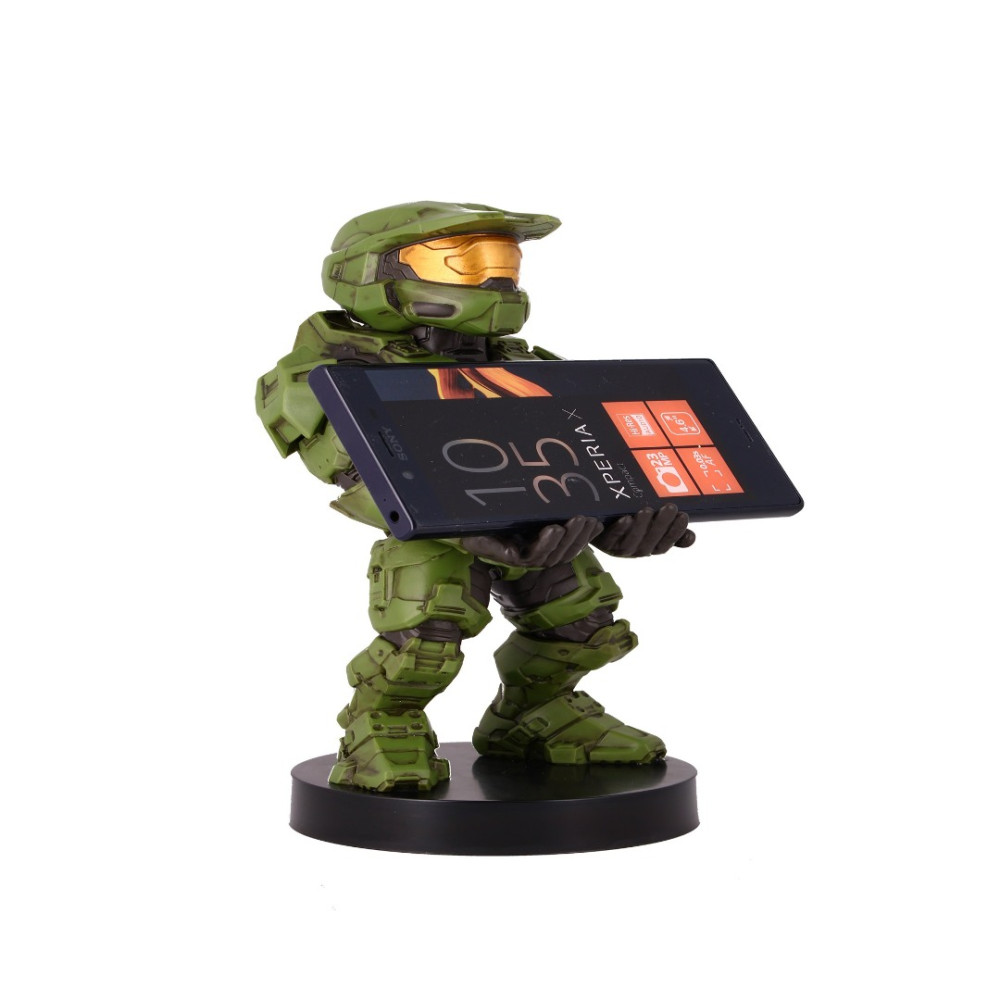 Halo: Master Chief - Suporte para controlador de jogos e telefone celular, suporte para dispositivo, cabos,
