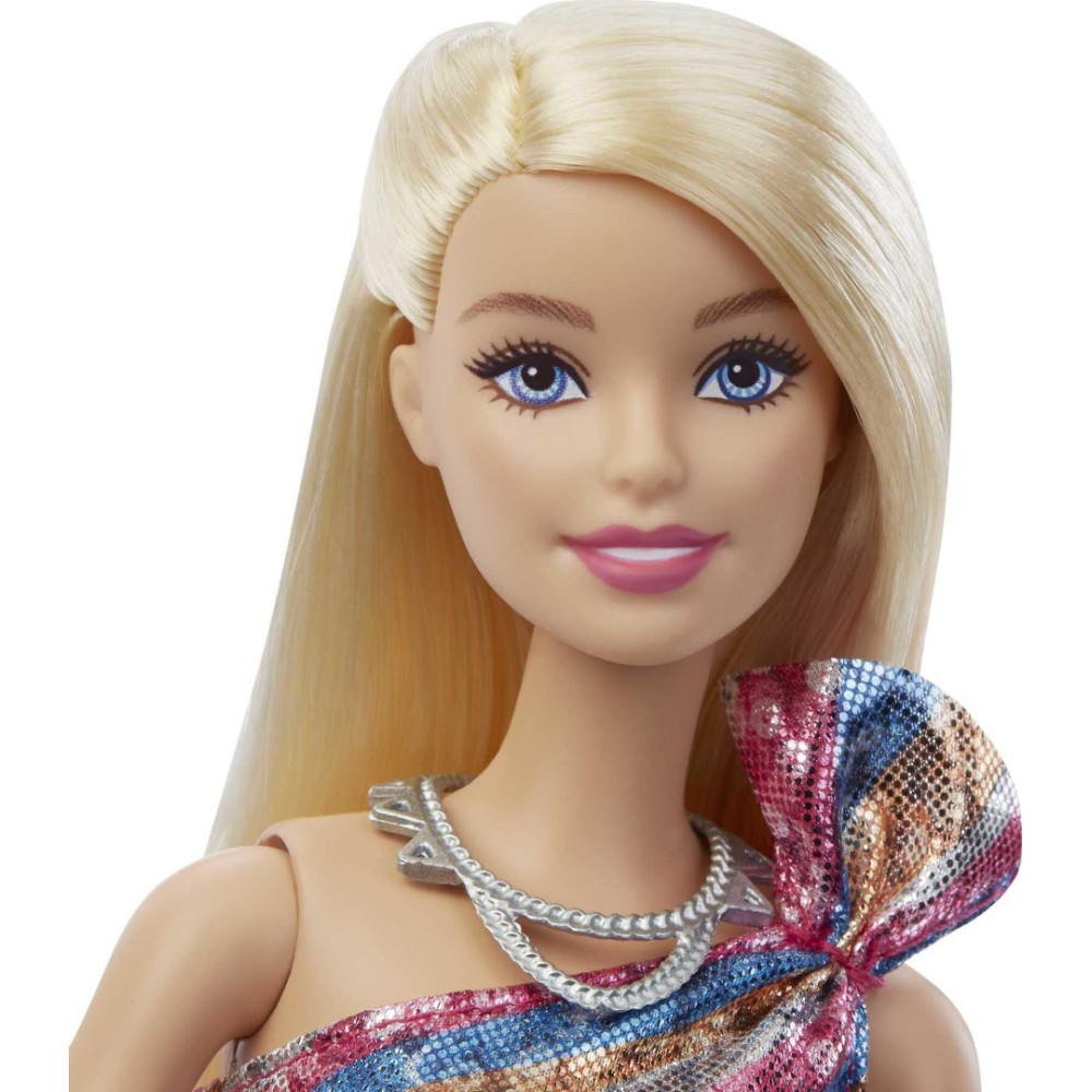 Barbie: cidade grande, grandes sonhos cantando boneca Malibu Roberts loira de 11,5 polegadas com música, recurso de iluminação, microfone e acessórios,