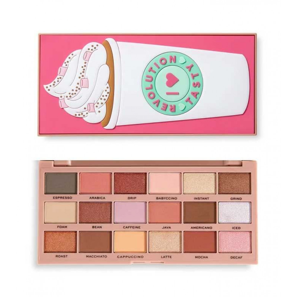 I Heart Revolution - Paleta de sombras de olhos Tasty Latte