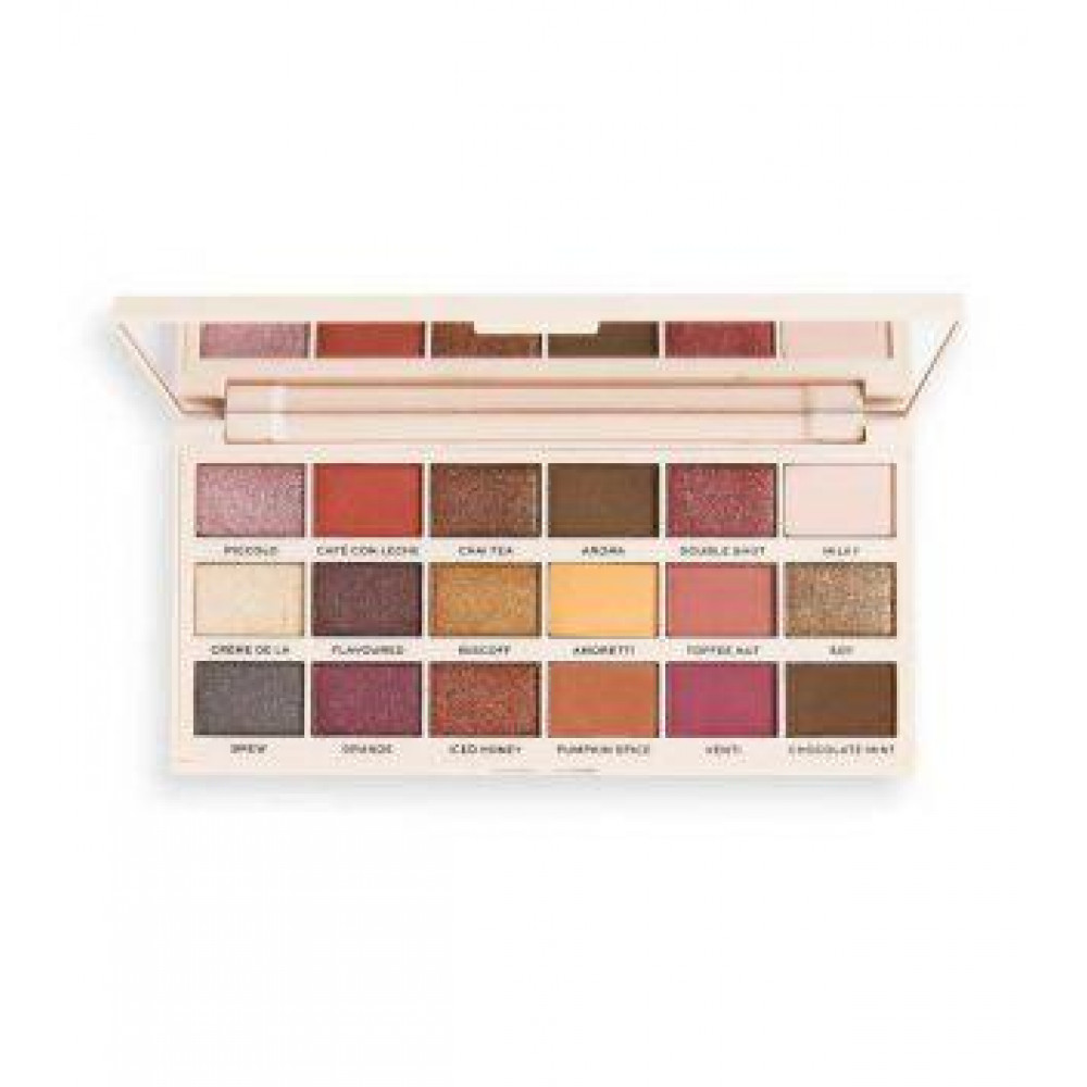I Heart Revolution - Paleta de sombras de olhos Tasty Latte