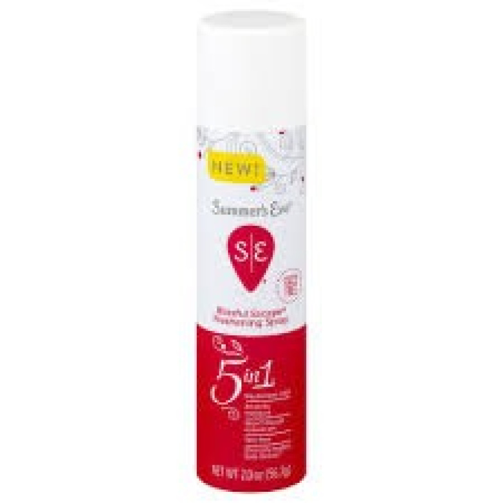 Desodorante em spray refrescante Summers Eve, floral transparente, 2 onças
