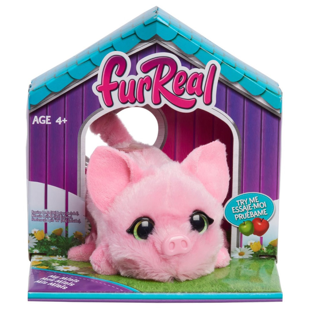 Furreal My Minis Kitty Brinquedo Interativo, Porquinho De Pelucia