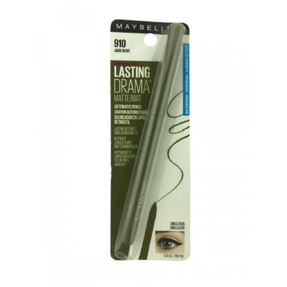 Maybelline Lasting Drama Matte Automatic Pencil, 910 Jade Olive