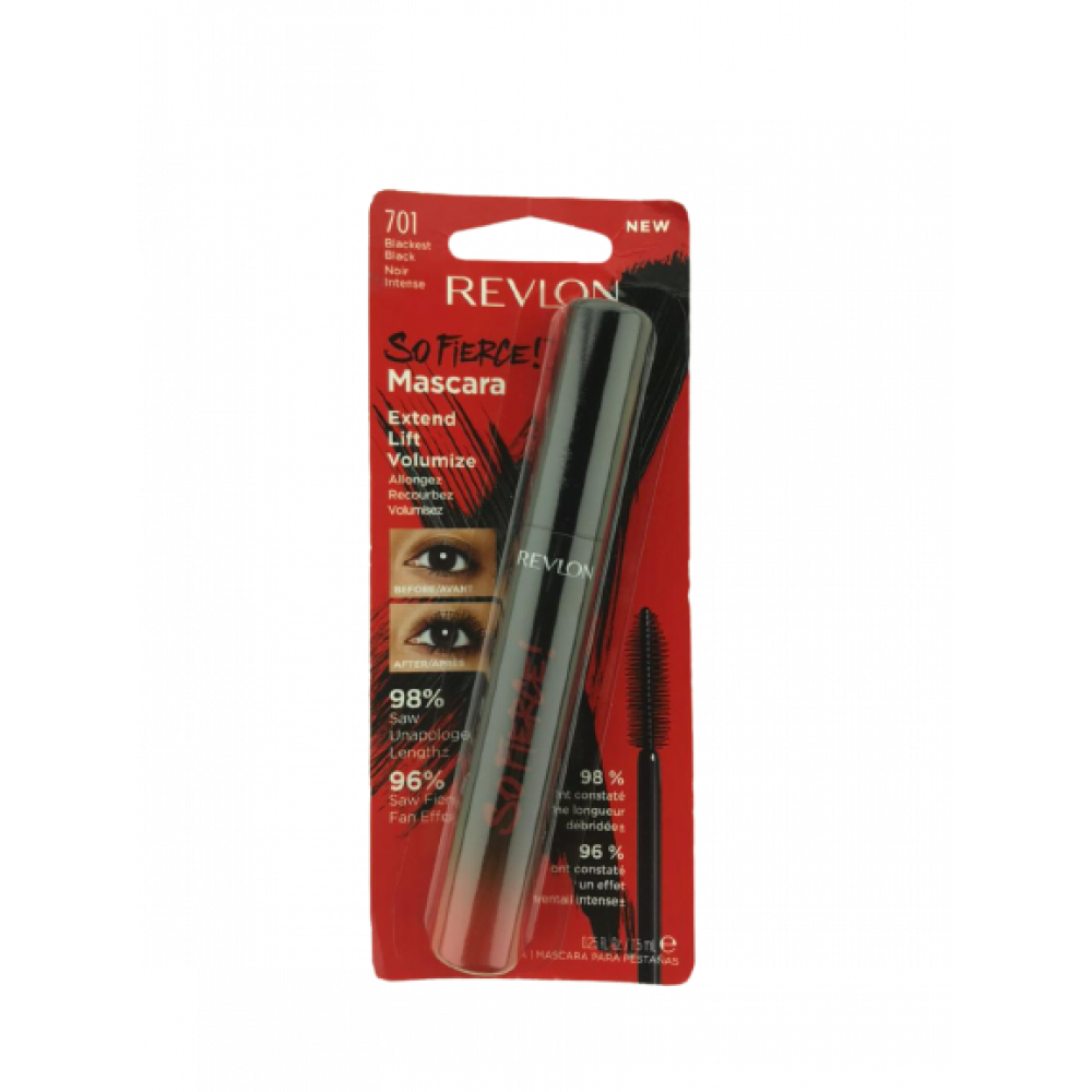 Revlon So Fierce Mascara For Length & Volume 701 Blackest Black