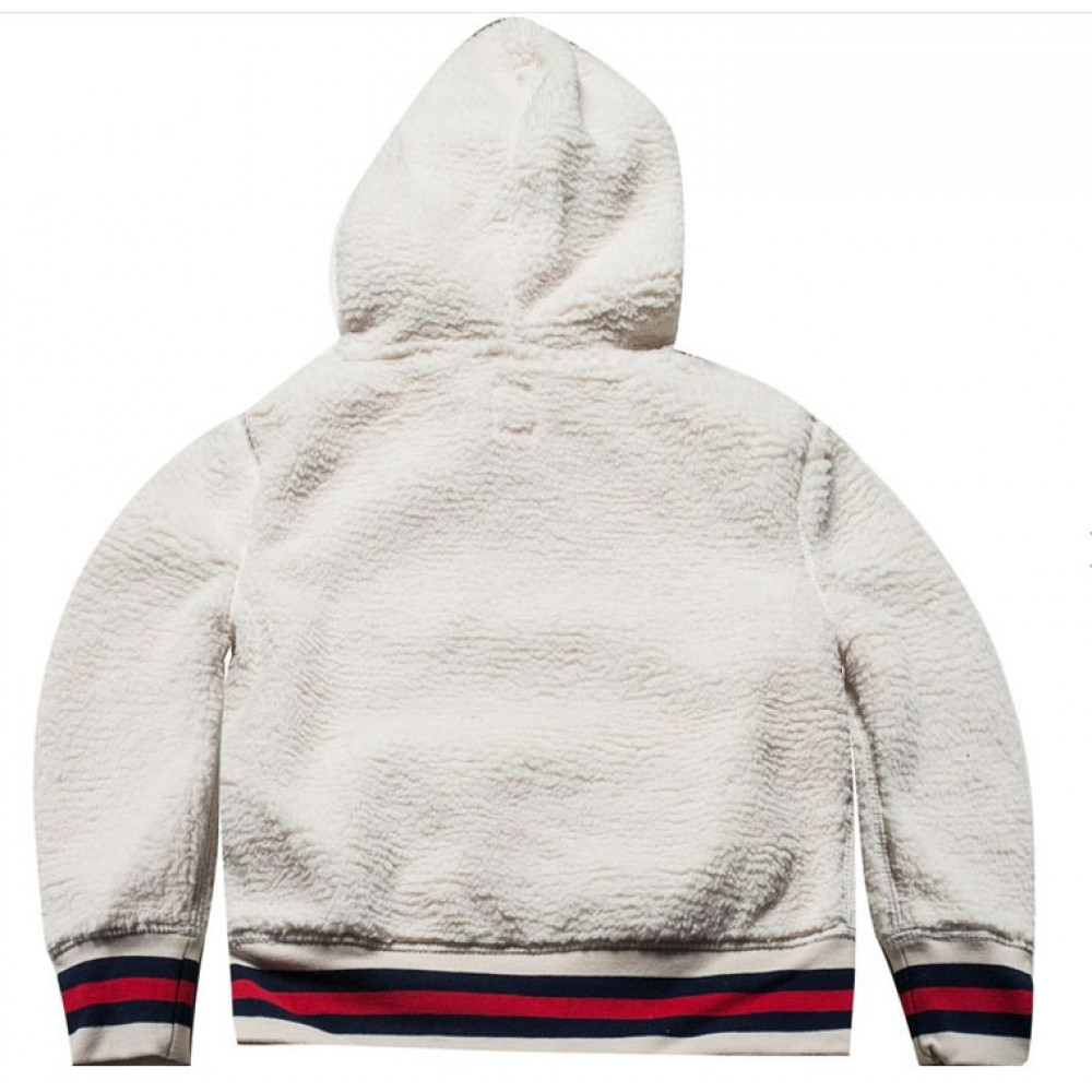 MOLETOM GAP LOGO SHERPA BRANCO - XXG