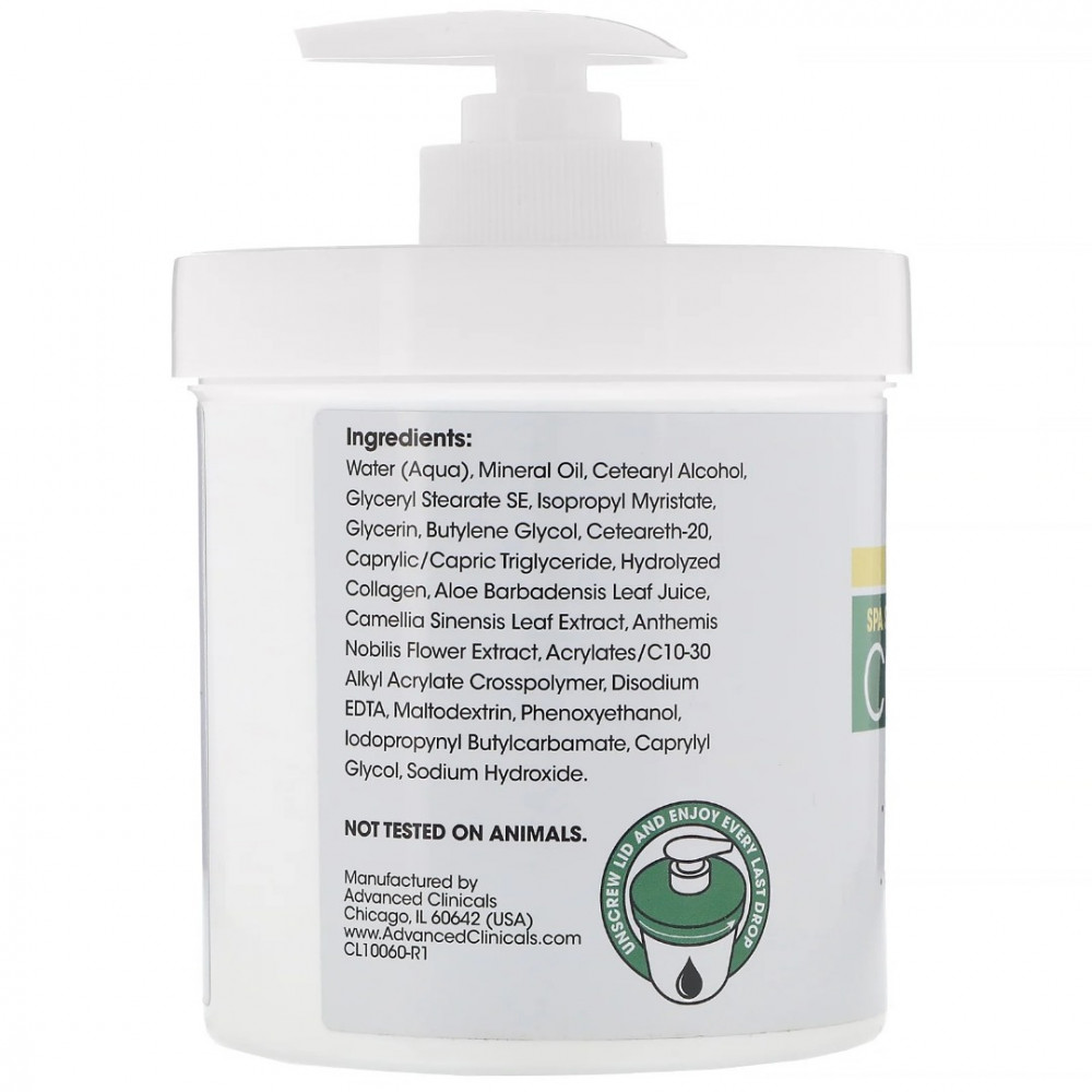 LOÇÃO DE COLÁGENO ADVANCED CLINICALS - SPA SIZE