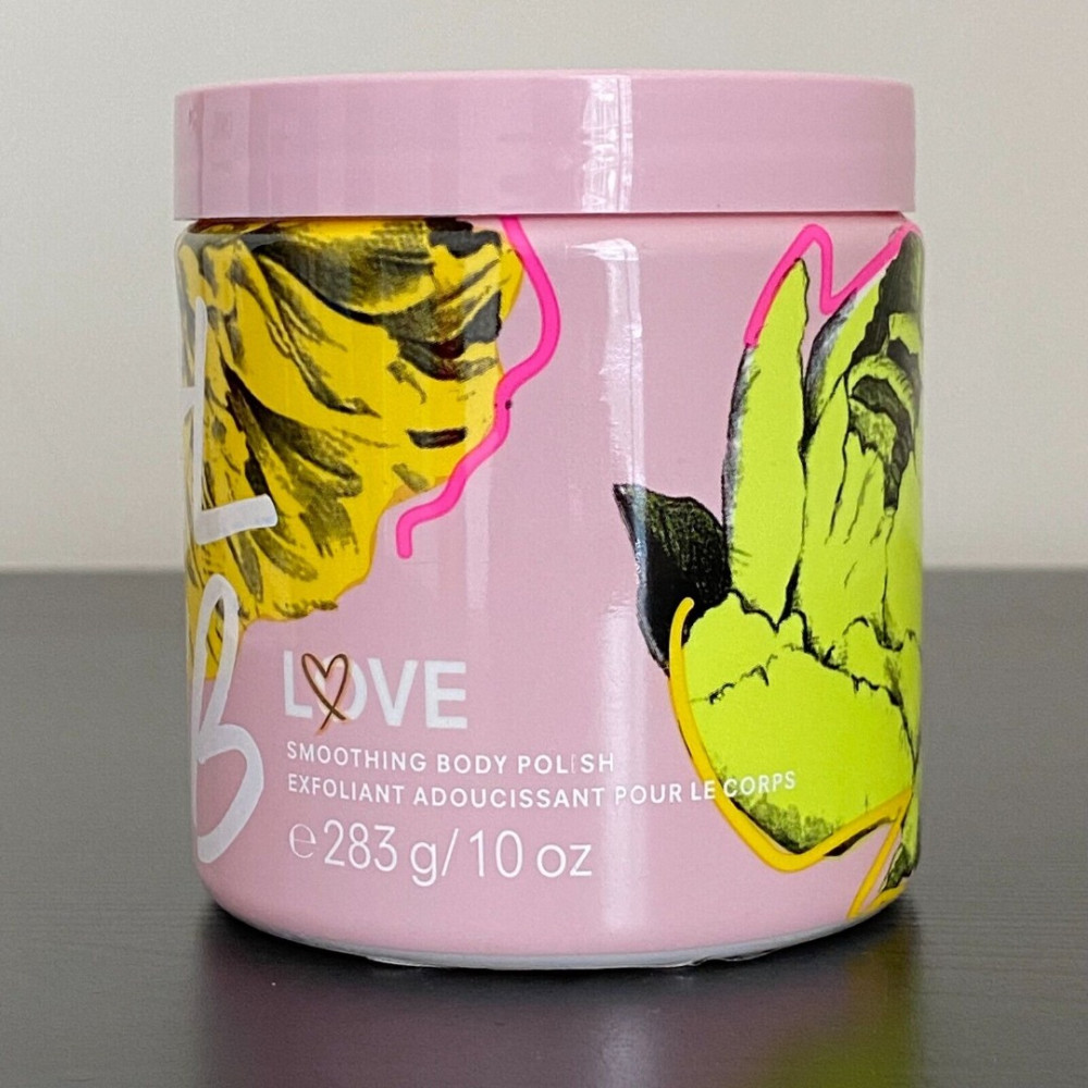 Victoria's Secret LOVE Petal Scrub Smoothing Body Polish Exfoliant 10oz/283g