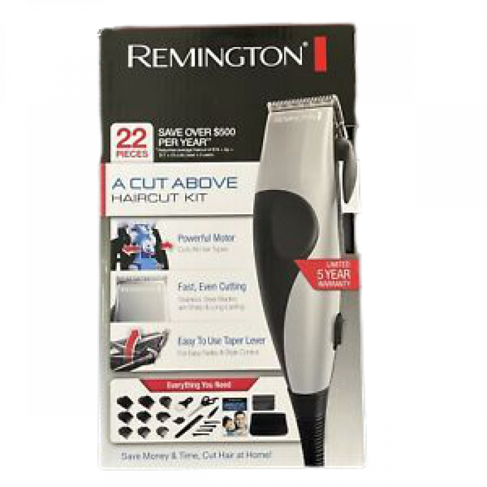 Hair Clippers 22 Piece Haircut Kit A Cut Above Remington