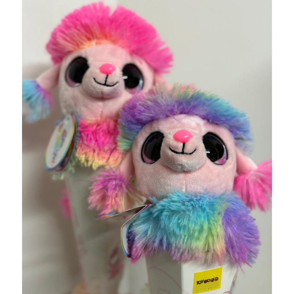 Coco Cones Surprise Rainbow Series Splash Animal Pelúcia