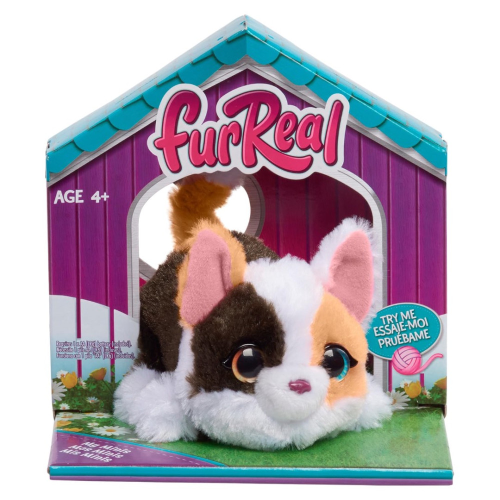 Furreal My Minis Kitty Brinquedo Interativo, Gatinho De  Pelúcia 
