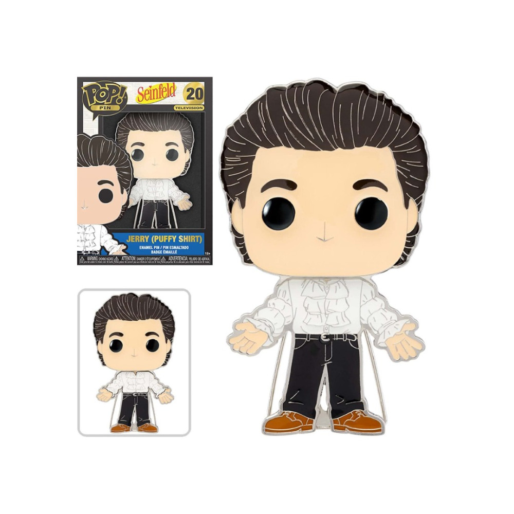 Pop! Pins: Seinfeld - Jerry Puffy Shirt with Chase (Styles May Vary)