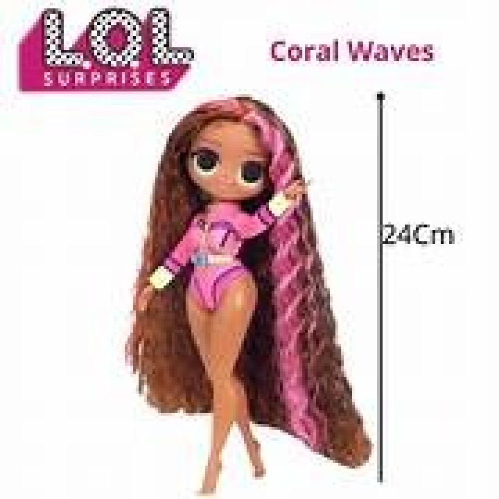 LOL Surprise OMG SWIM LOT Coastal QT CORAL WAVES