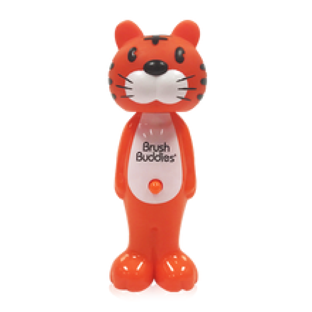 Escova Divertida Tigre Brush Buddies Infantil