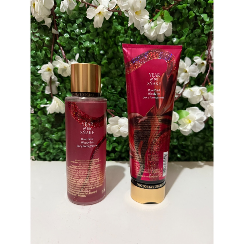 KIT BODY SPLASH E BODY CREAM VICTORIA'S SECRET - POMEGRANATE ROSE